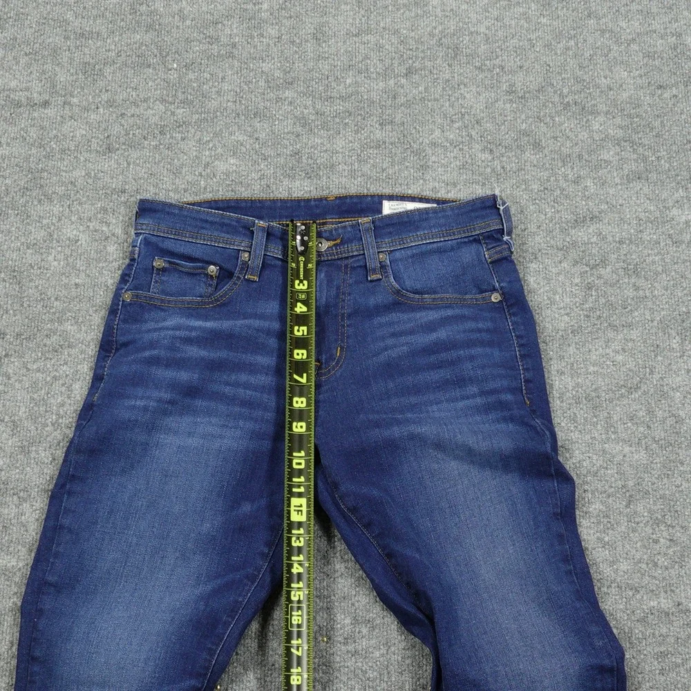 Cremieux Jeans Mens 31x25 Blue Premium Denim Straight Leg Stretch Dark Wash